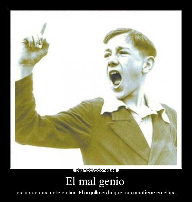 El mal genio  - 