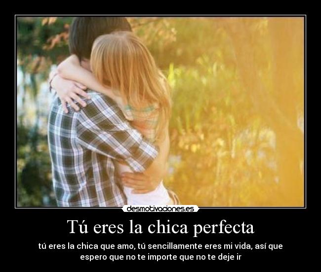 Tú eres la chica perfecta -