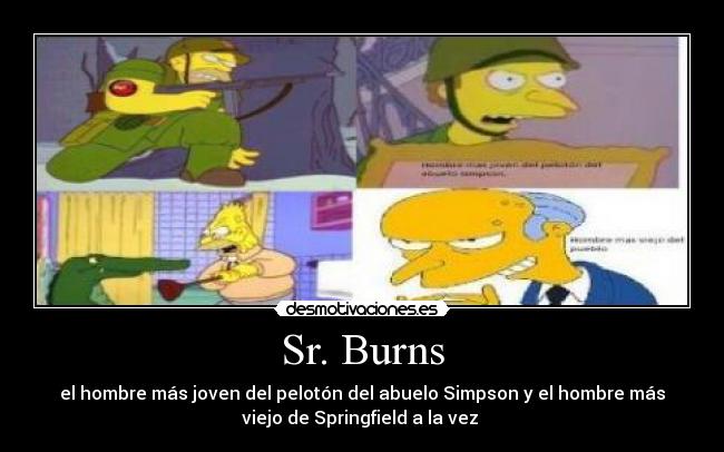 Sr. Burns -