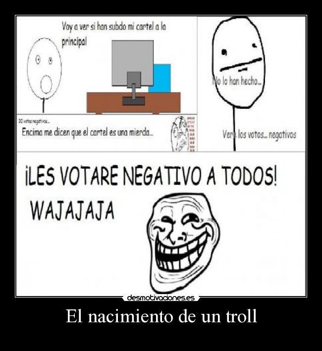 El nacimiento de un troll - 