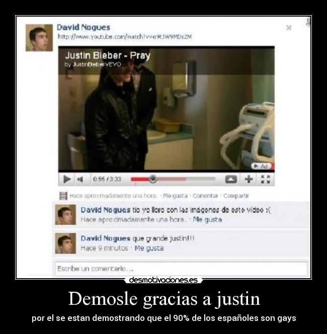 Demosle gracias a justin - 