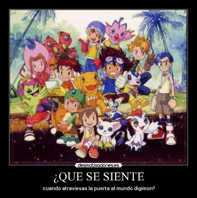 carteles digimon desmotivaciones