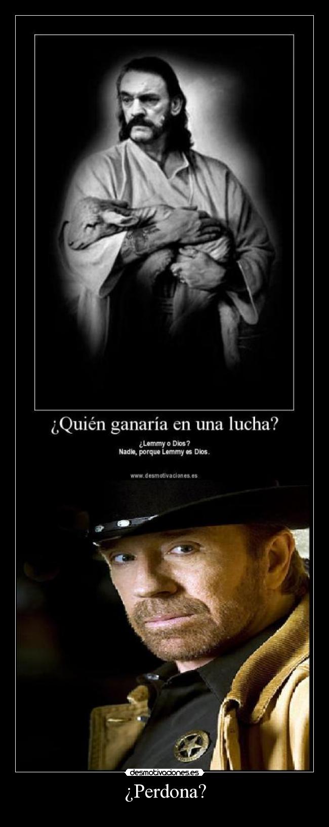 carteles chuck dios desmotivaciones