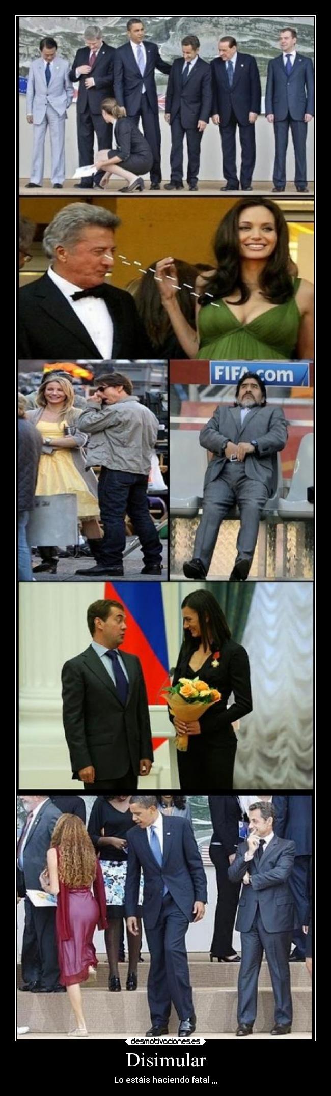 Disimular - Lo estáis haciendo fatal ,,,