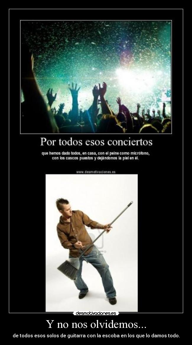 Y no nos olvidemos... -