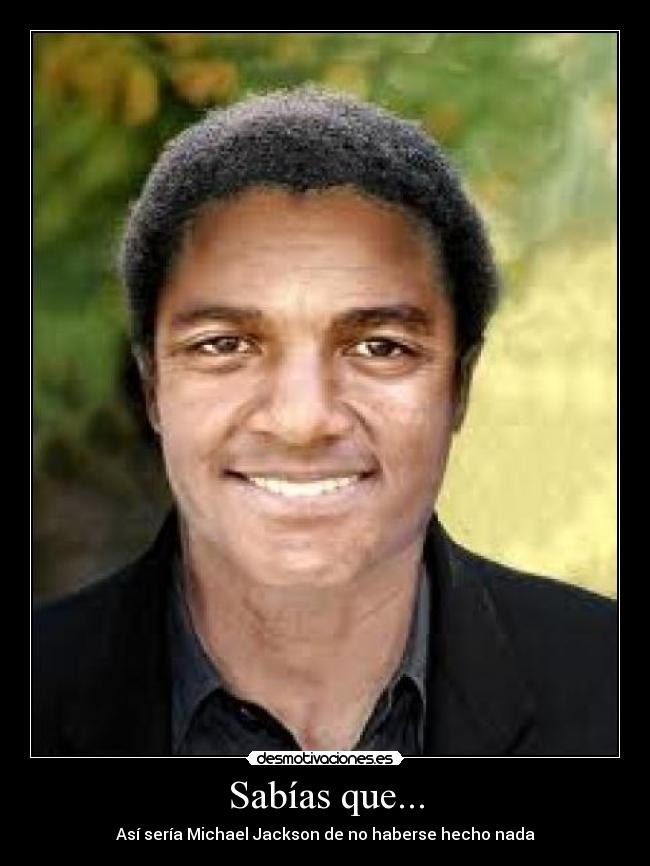 Sabías que... - Así sería Michael Jackson de no haberse hecho nada