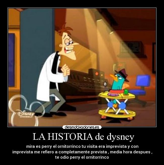 LA HISTORIA de dysney -