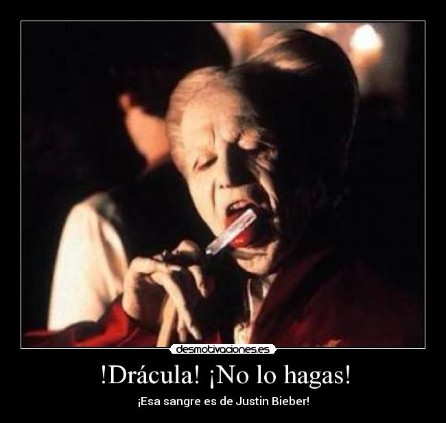 !Drácula! ¡No lo hagas! - 