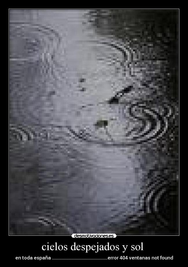 cielos despejados y sol -