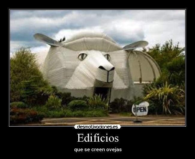 Edificios - que se creen ovejas