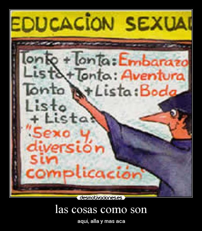 las cosas como son -