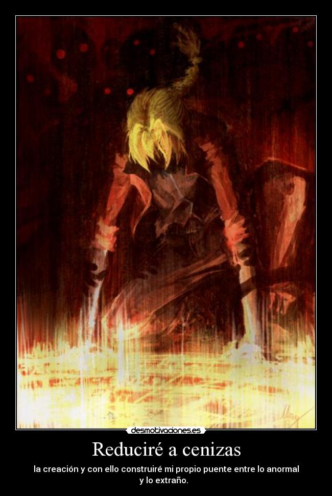Reduciré a cenizas - 