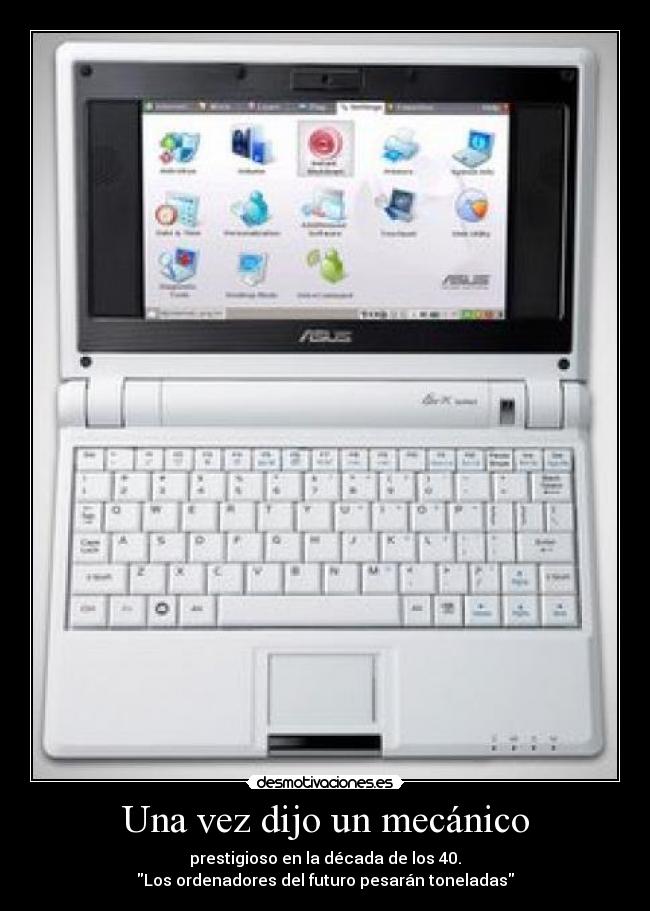 Una vez dijo un mecánico -