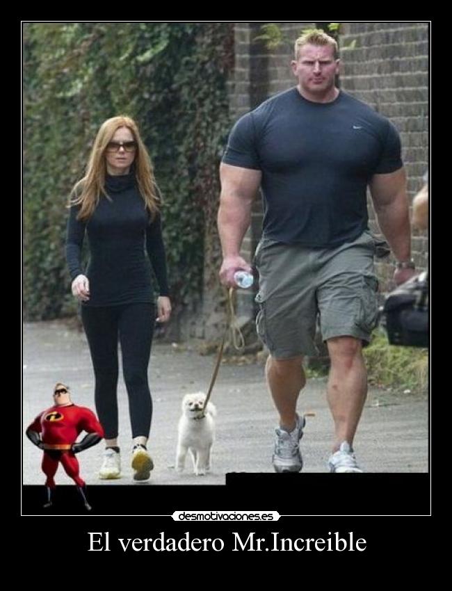 El verdadero Mr.Increible -