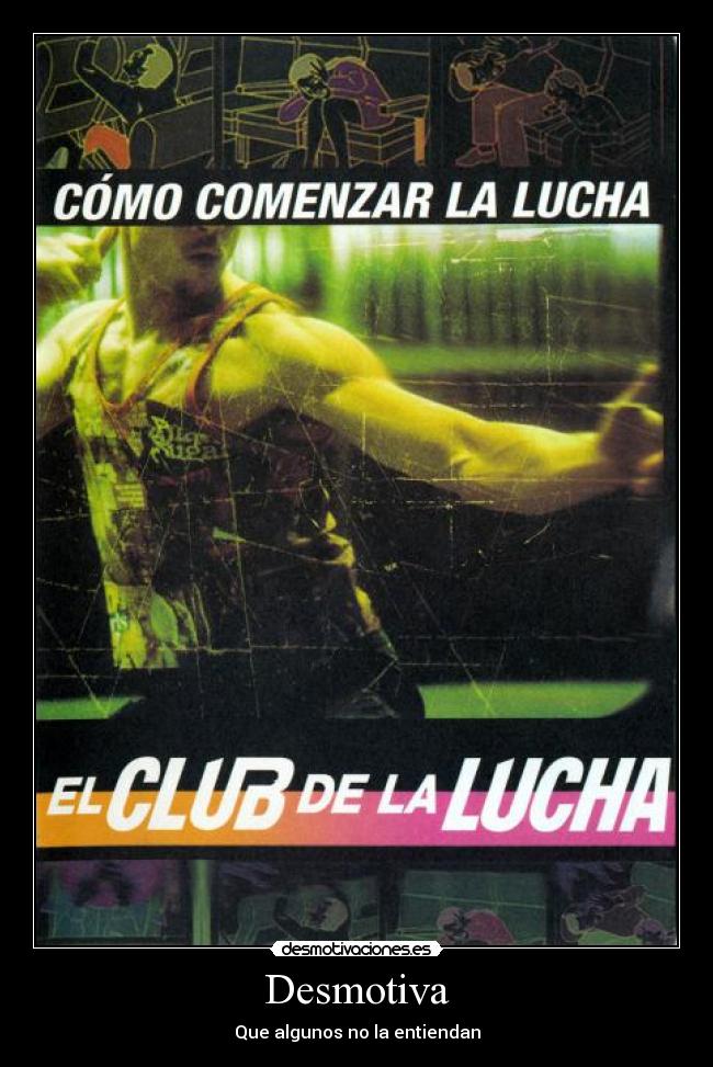 Desmotiva - Que algunos no la entiendan