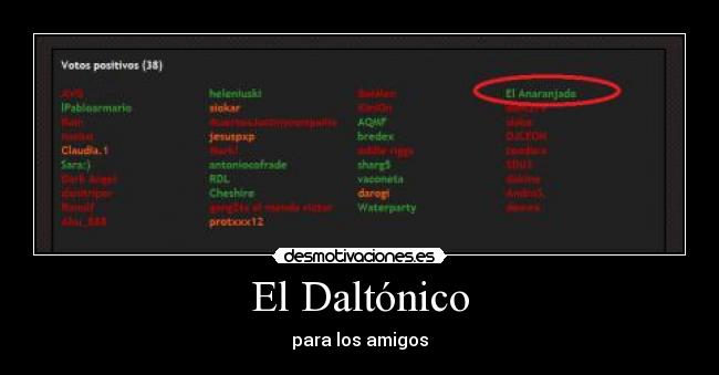 El Daltónico - 