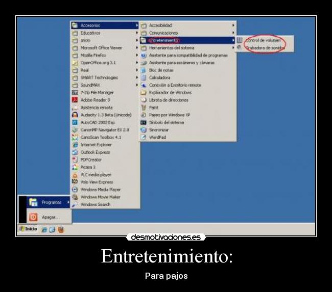Entretenimiento: - Para pajos