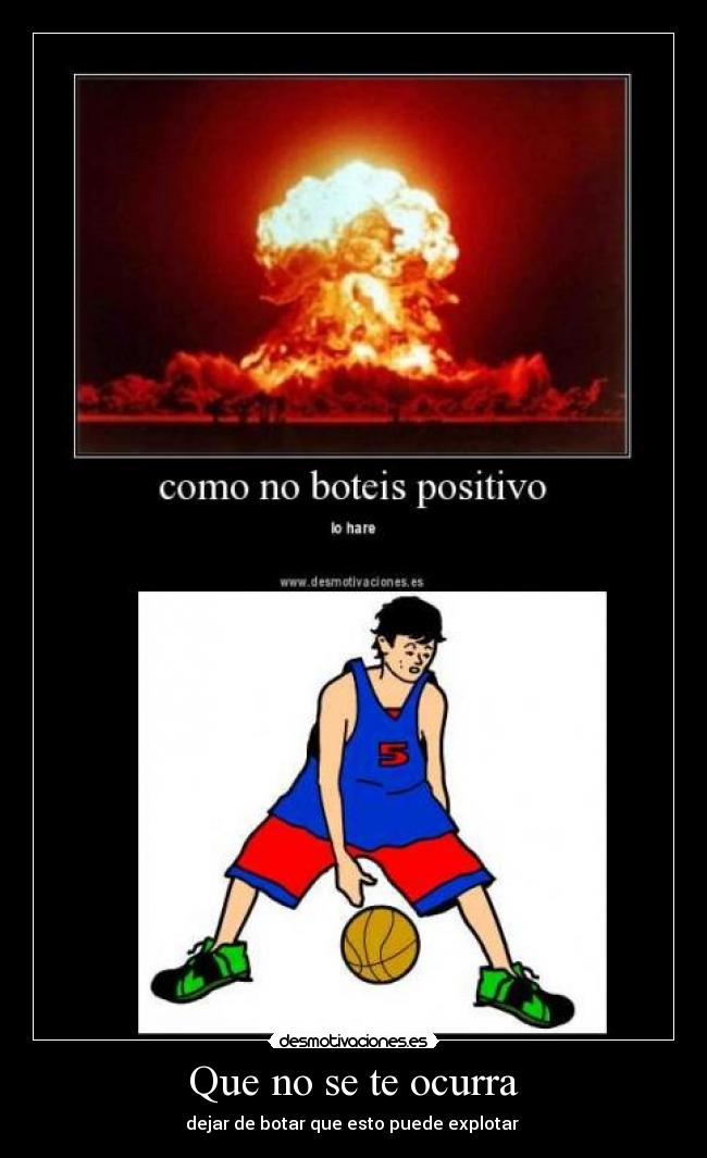 Que no se te ocurra - 