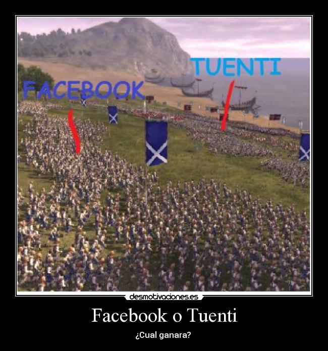 Facebook o Tuenti - ¿Cual ganara? 