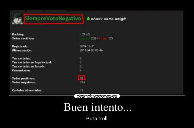 Buen intento... - 