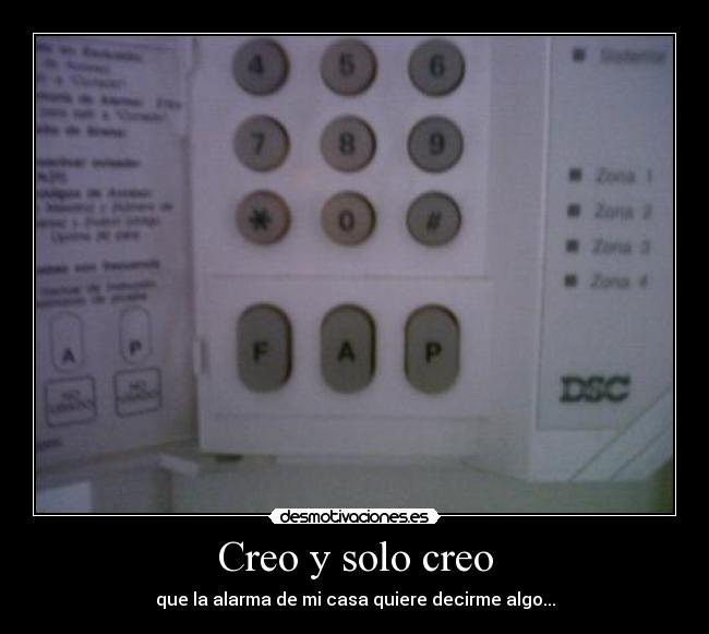 Creo y solo creo - 