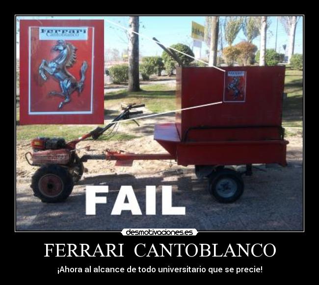 FERRARI  CANTOBLANCO - 