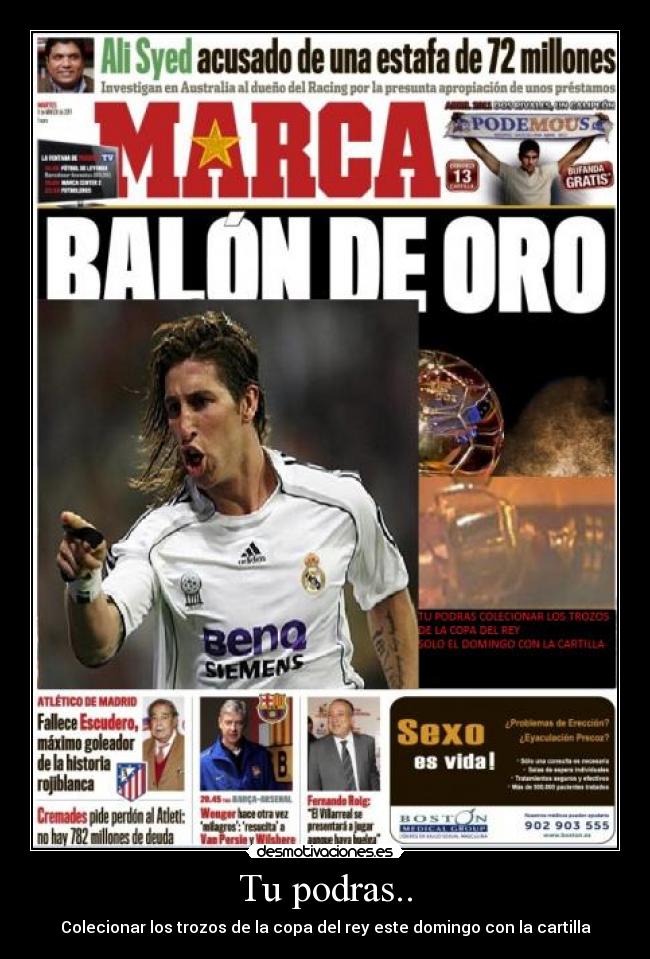 carteles futbol copa desmotivaciones