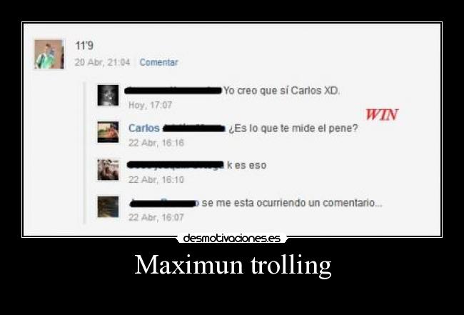 Maximun trolling - 