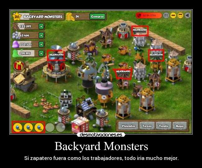Backyard Monsters -