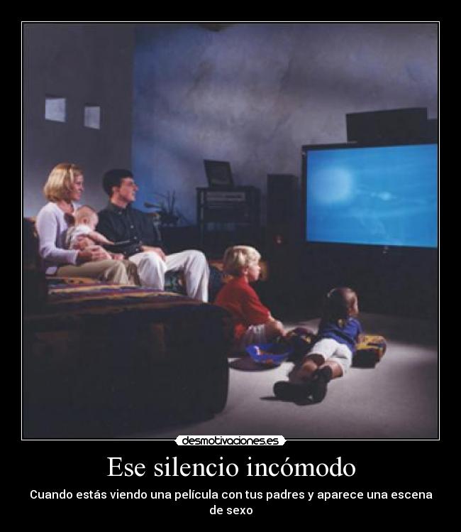 Ese silencio incómodo -