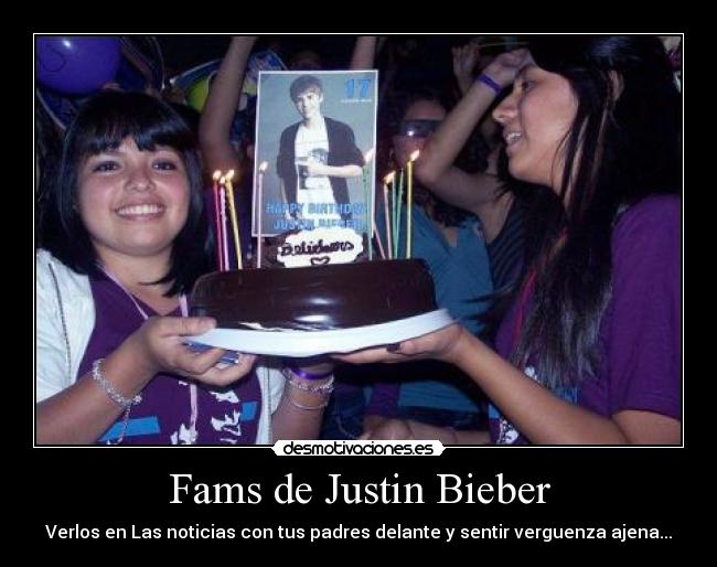 Fams de Justin Bieber - 