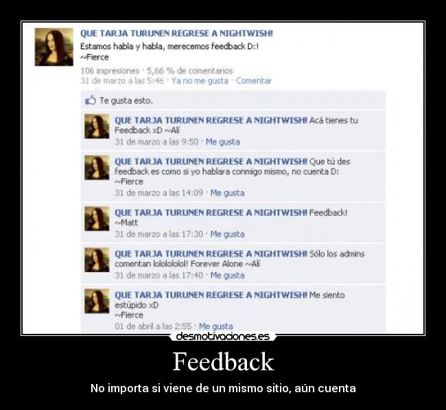 Feedback - 