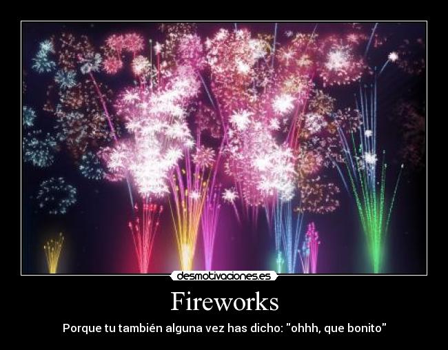 Fireworks -