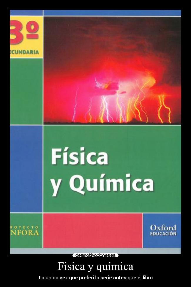 Fisica y química -
