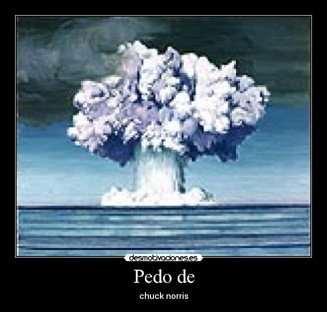 Pedo de - chuck norris