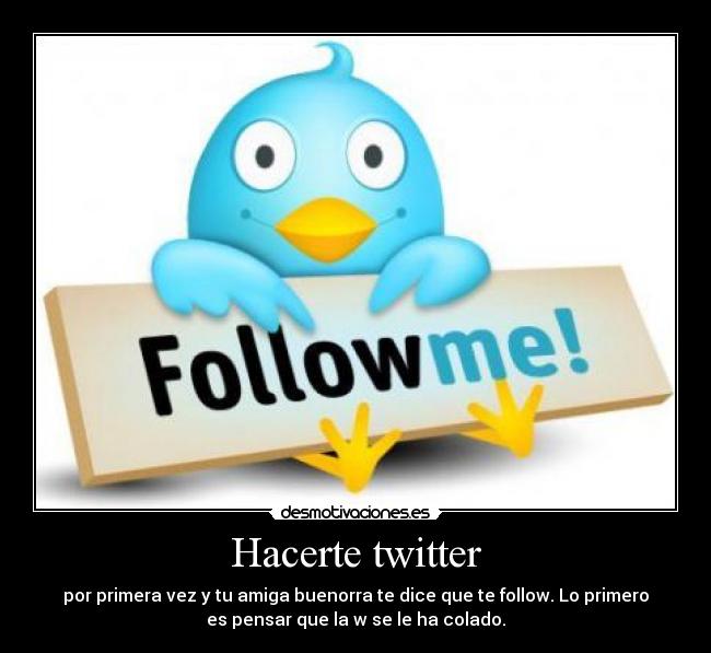Hacerte twitter -