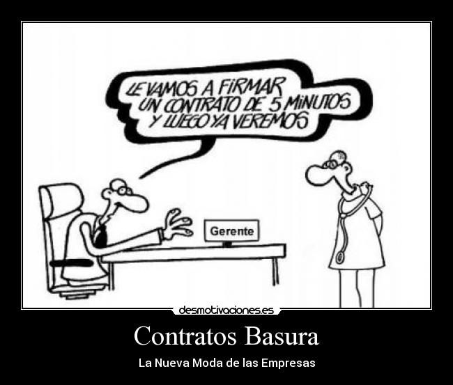Contratos Basura - 