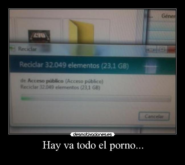 Hay va todo el porno... - 