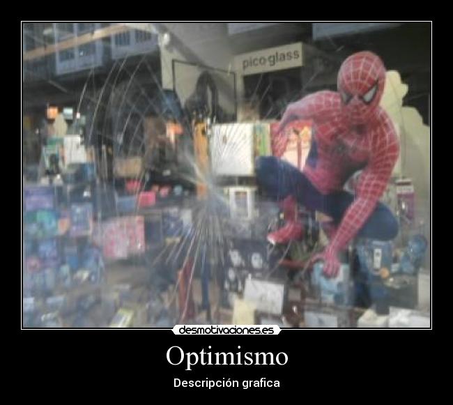 Optimismo - Descripción grafica