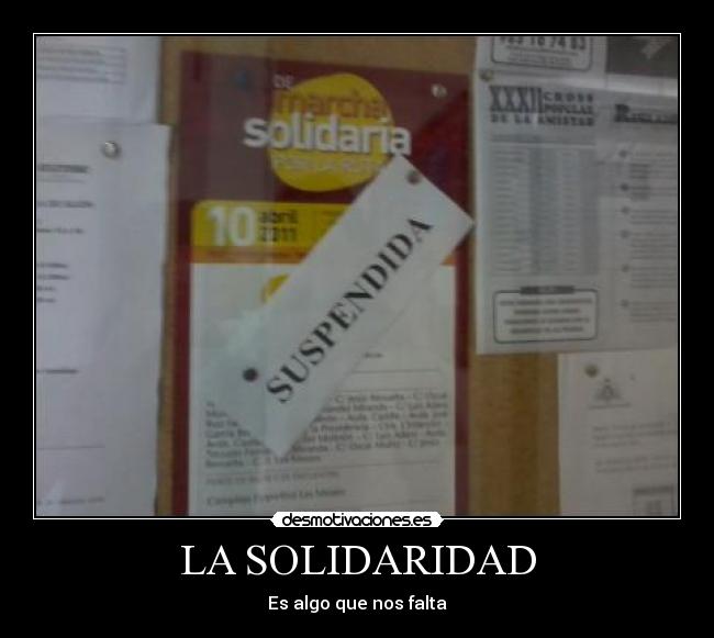 LA SOLIDARIDAD -