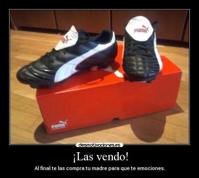 ¡Las vendo! -