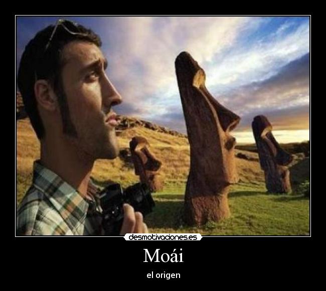 Moái - el origen