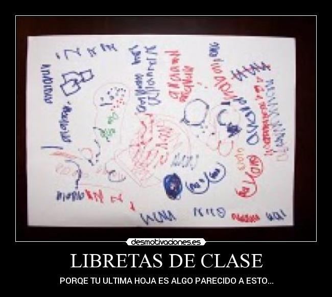 LIBRETAS DE CLASE - 