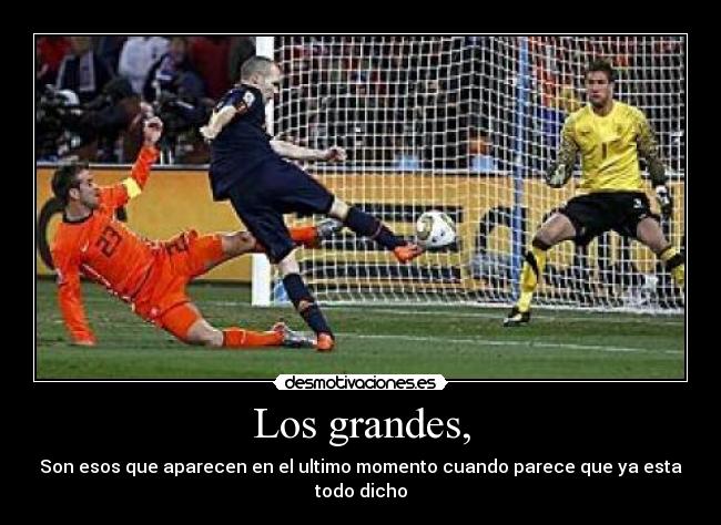 Los grandes, - 