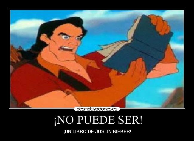 ¡NO PUEDE SER! -