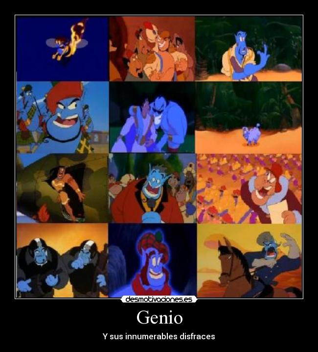 Genio - Y sus innumerables disfraces