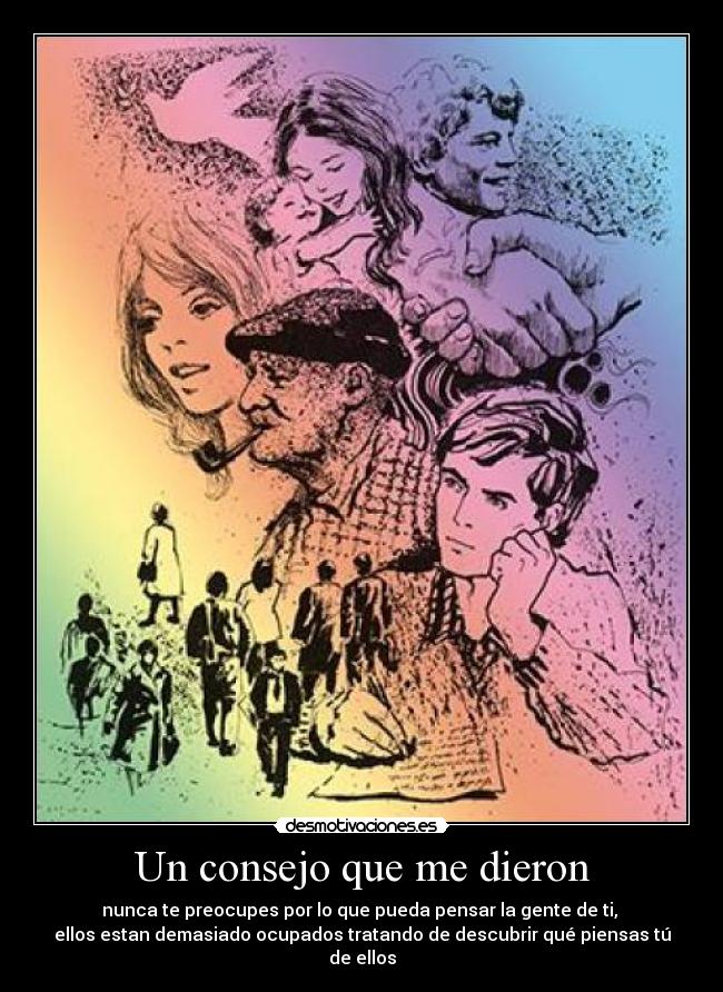 Un consejo que me dieron - 