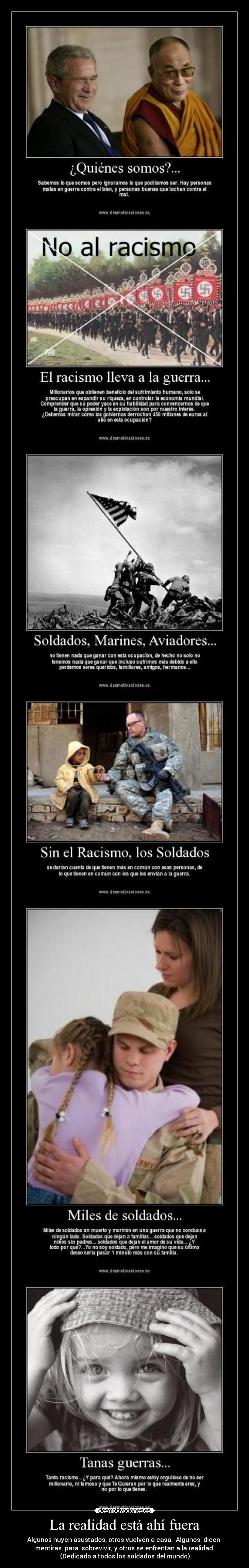 La realidad está ahí fuera -