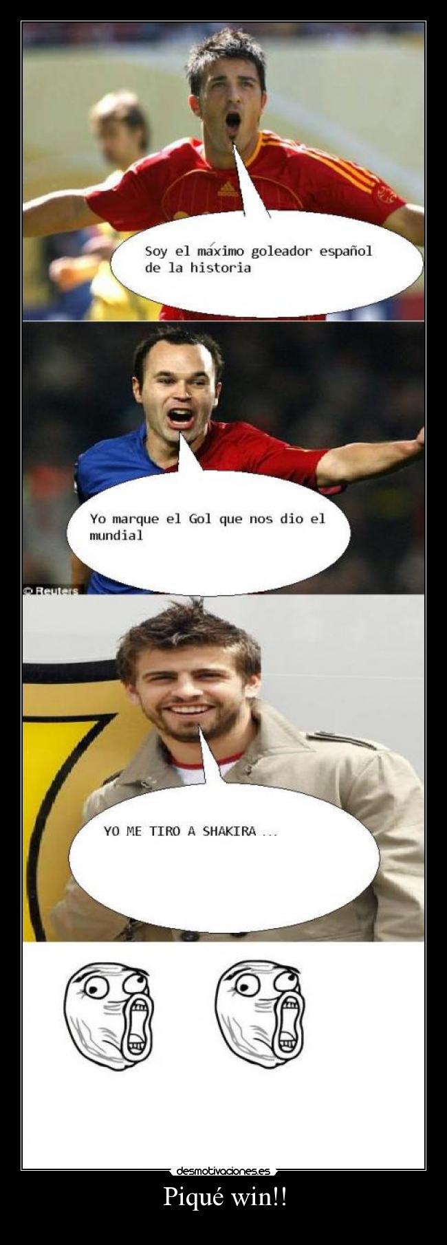 Piqué win!! - 
