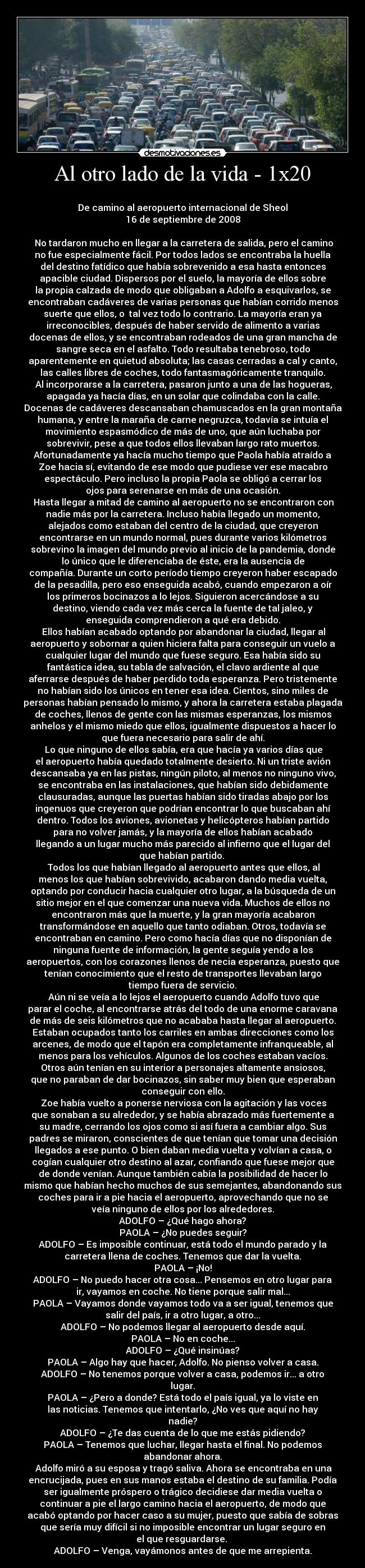 Al otro lado de la vida - 1x20 -